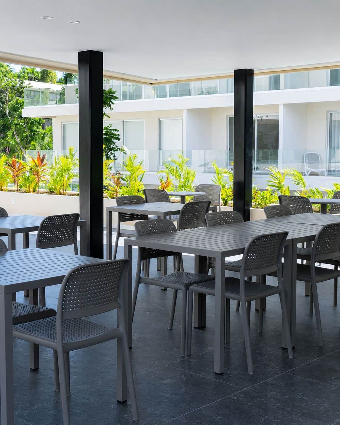 Club Terrace at The Leaf Playacar